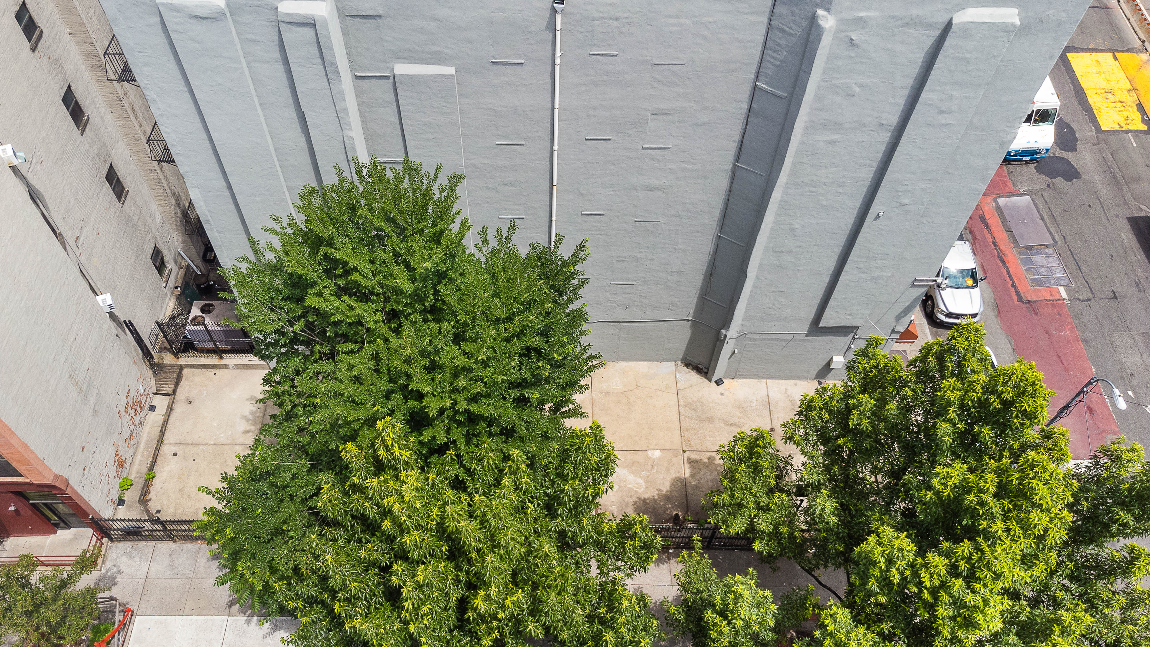 2047 2nd Avenue Manhattan, NY 10029 - Photo 4 of 10 a backyard of a house with lots of green space