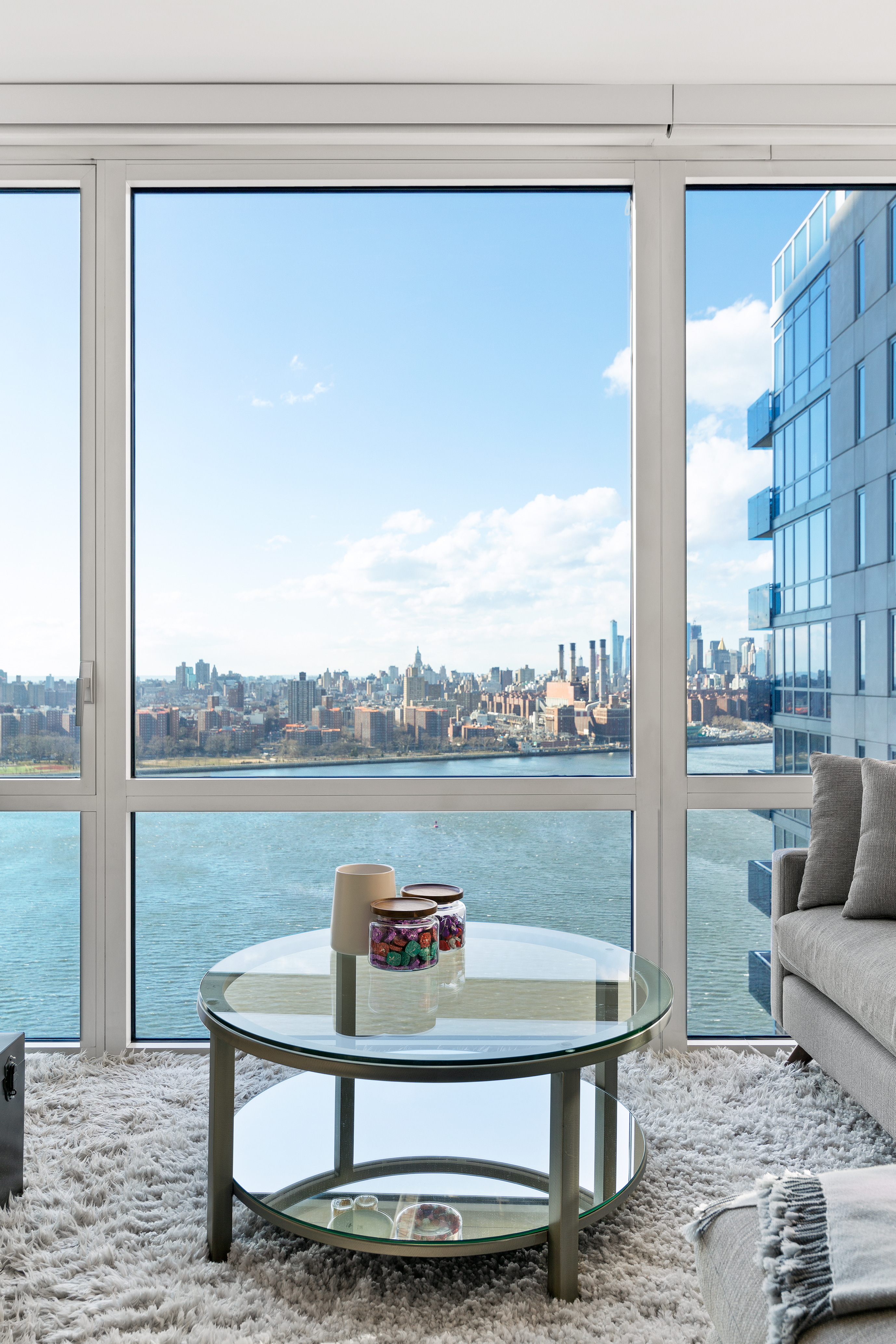 22 North 6th Street, Unit 25L Brooklyn, NY 11249 - Photo 2 of 26 a terrace with a table and chairs