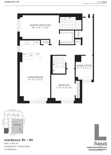 $1,950,000 | 11-02 49th Avenue, Unit 4H | Long Island City