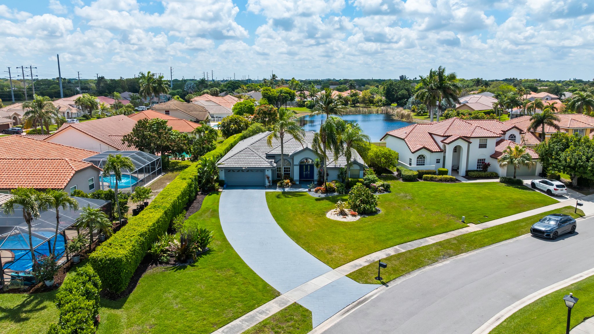 20317 Hacienda Court Boca Raton, FL 33498 - Photo 3 of 100 an aerial view of a house