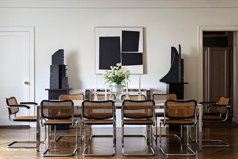 a view of a workspace with furniture