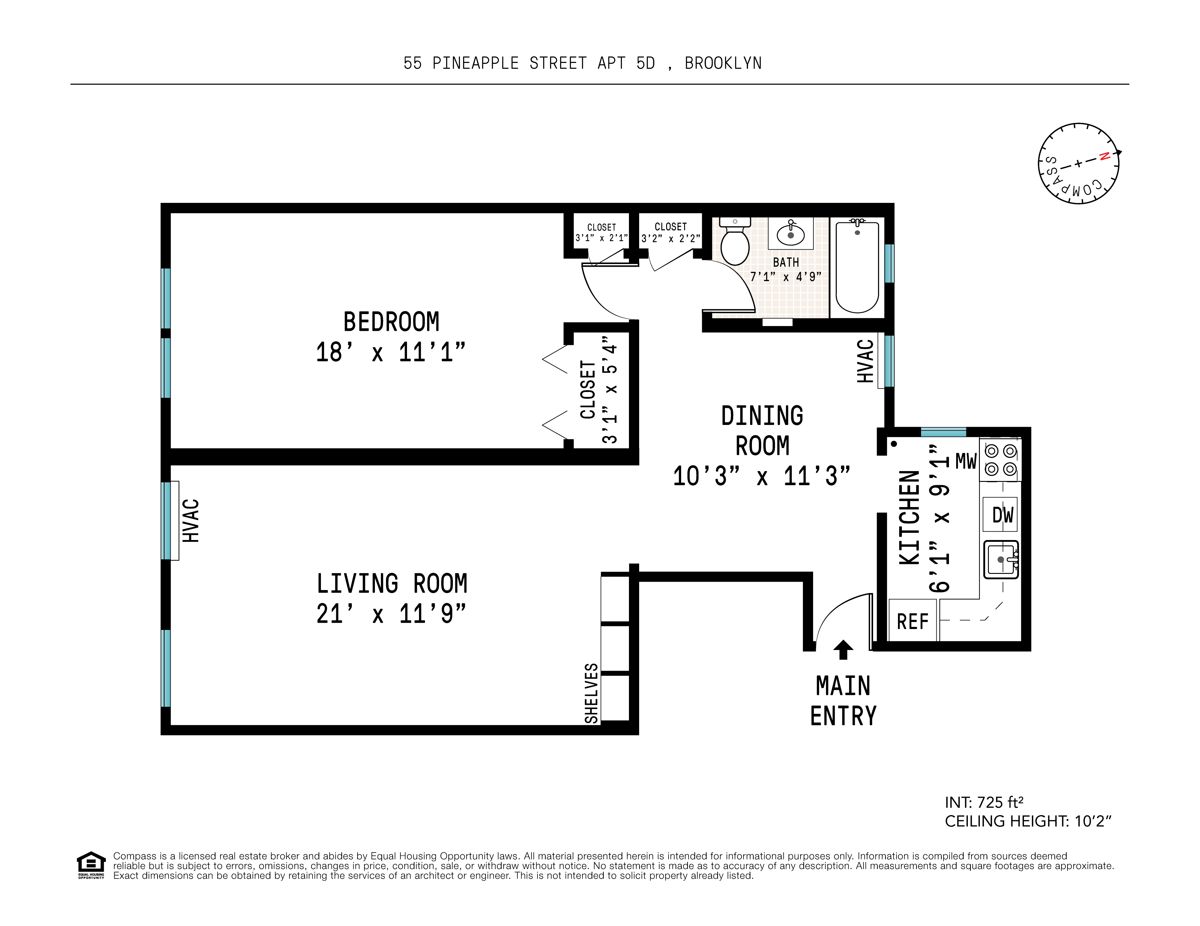 55 Pineapple Street, Unit 5D Brooklyn, NY 11201 - Photo 7 of 7