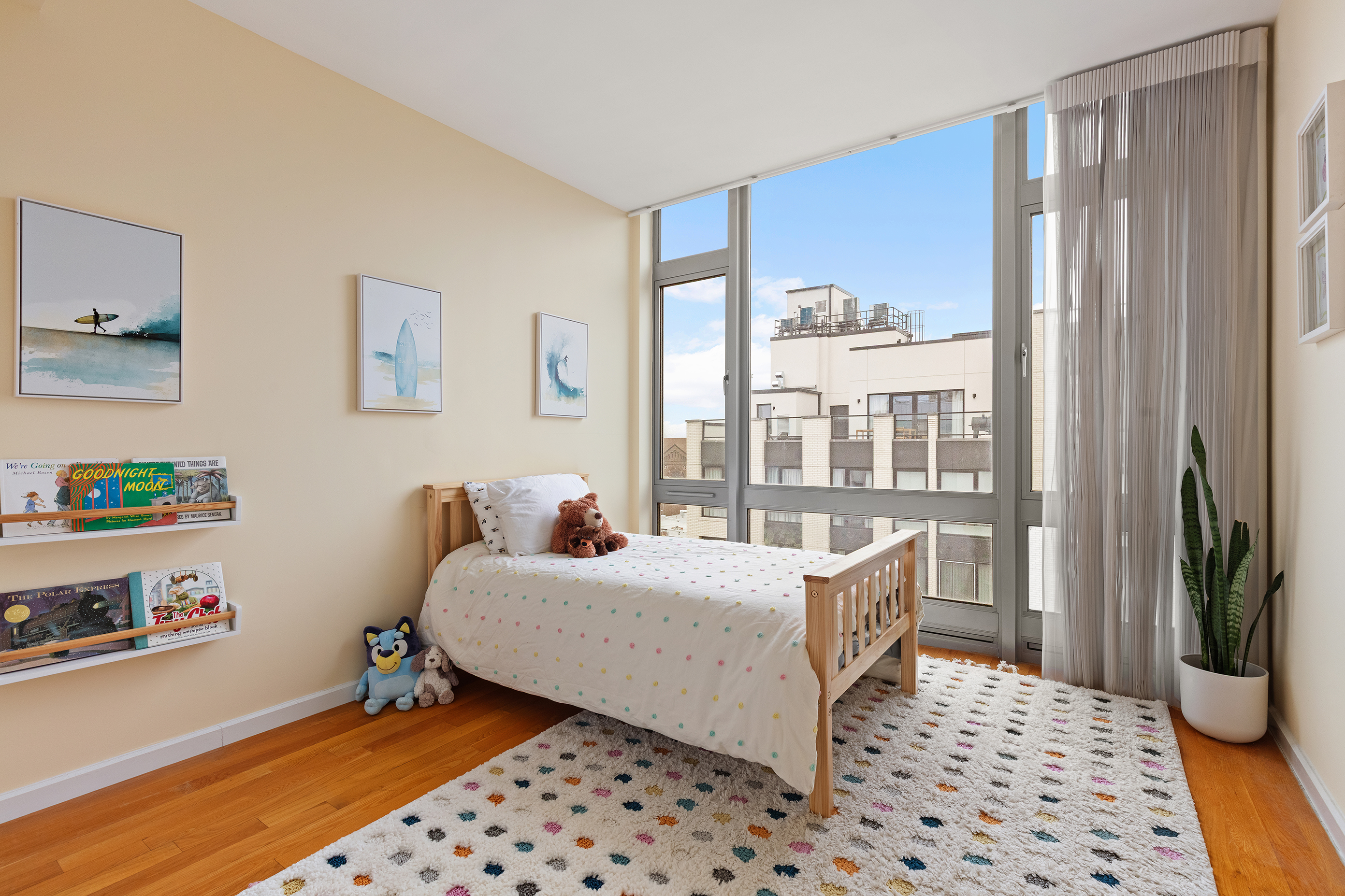 82 Irving Place, Unit 7C Brooklyn, NY 11238 - Photo 9 of 16 a room with a bed and a window