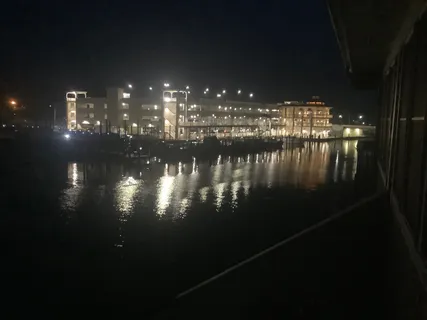 a view of ocean from a balcony