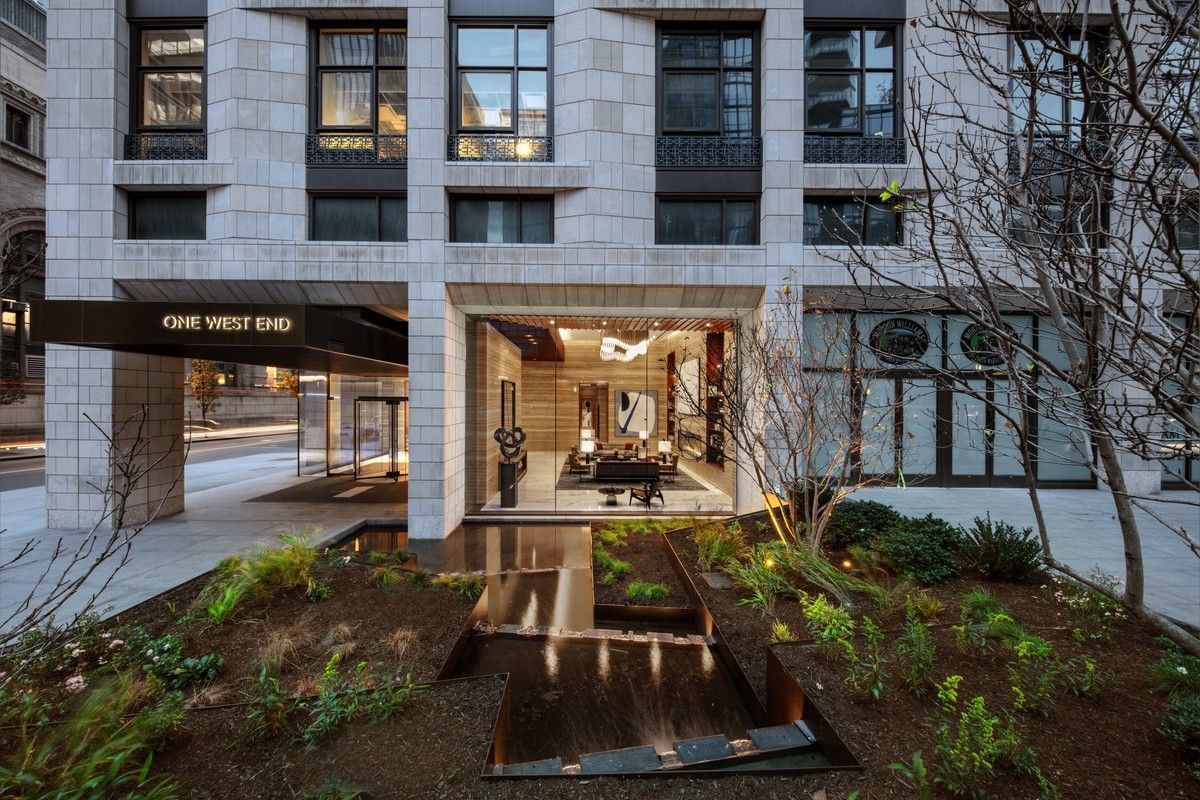 1 West End Avenue, Unit 22E Manhattan, NY 10023 - Photo 17 of 32 a view of a building with a porch