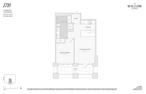 $1,755,000 | 201 East 23rd Street, Unit 17B | Gramercy