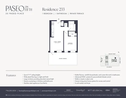 $5,450 | 55 Paseo Place, Unit 233 | Park Slope