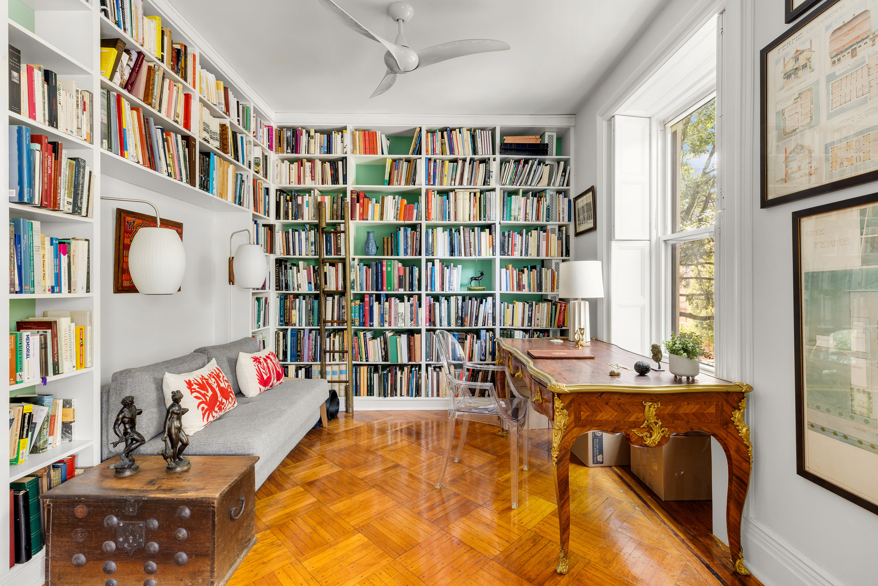 144 Garfield Place, Unit 2R Brooklyn, NY 11215 - Photo 8 of 12 a reading room with furniture and book shelf