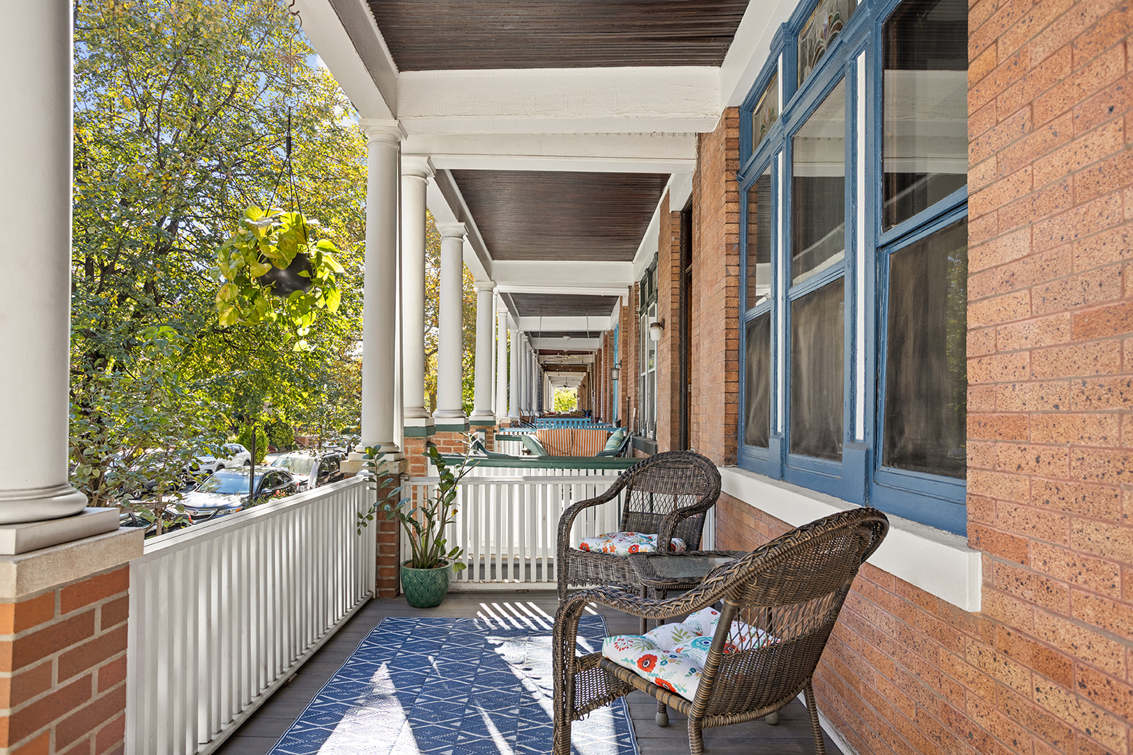 26 Fuller Place Brooklyn, NY 11215 - Photo 2 of 14 a view of a patio with table and chairs with wooden floor and fence