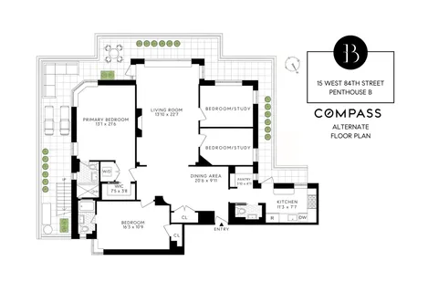 $3,250,000 | 15 West 84th Street, Unit PHB | Upper West Side
