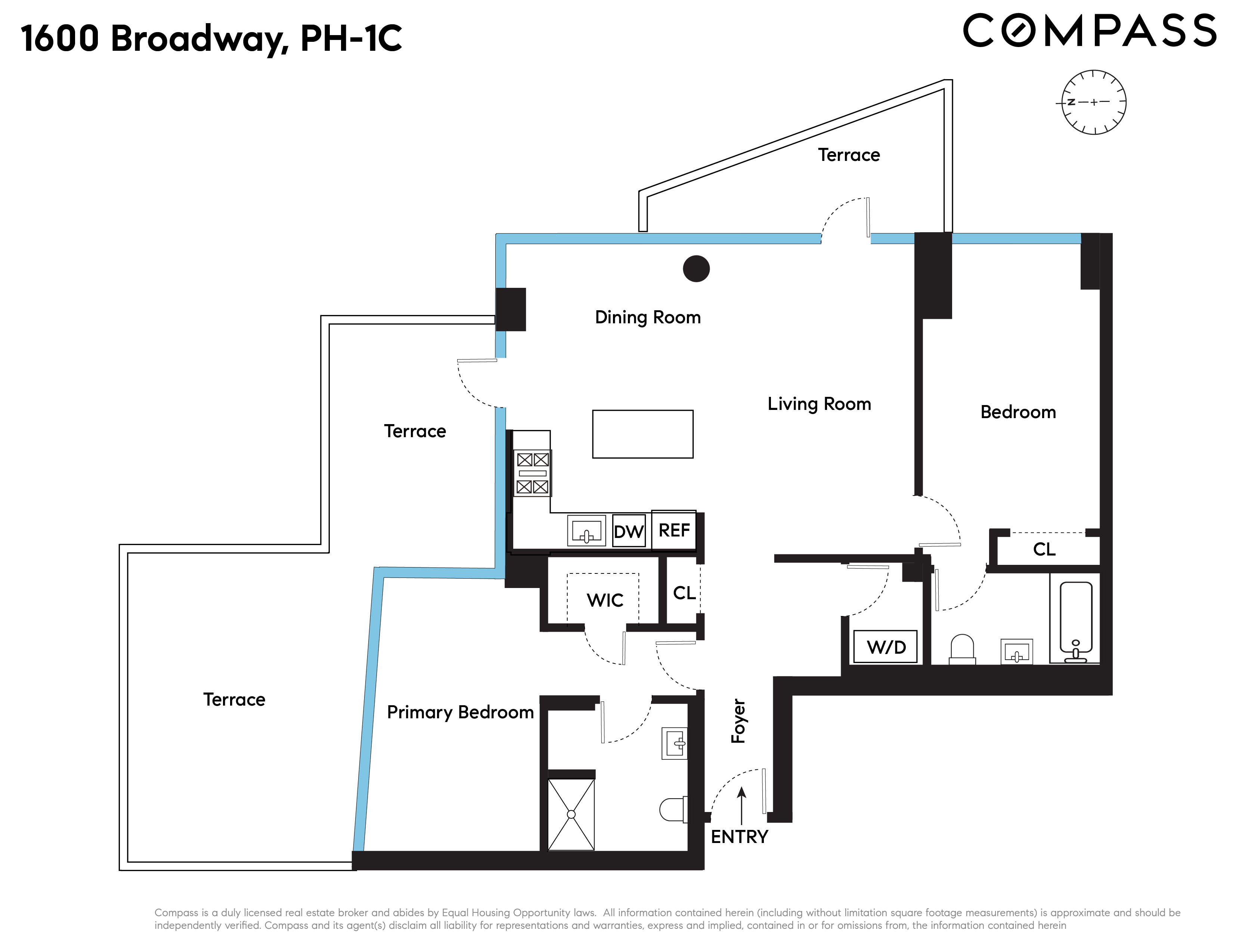 1600 Broadway, Unit PH1C Manhattan, NY 10019 - Photo 13 of 13