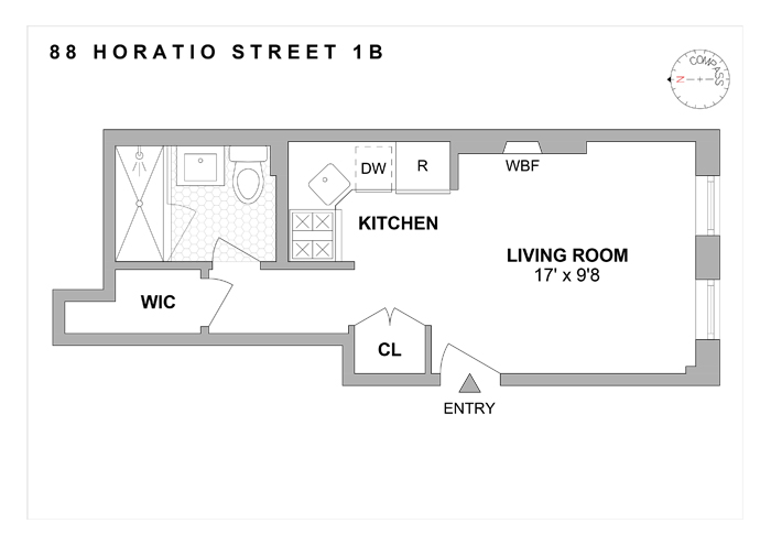 88 Horatio Street, Unit 1B Manhattan, NY 10014 - Photo 6 of 6
