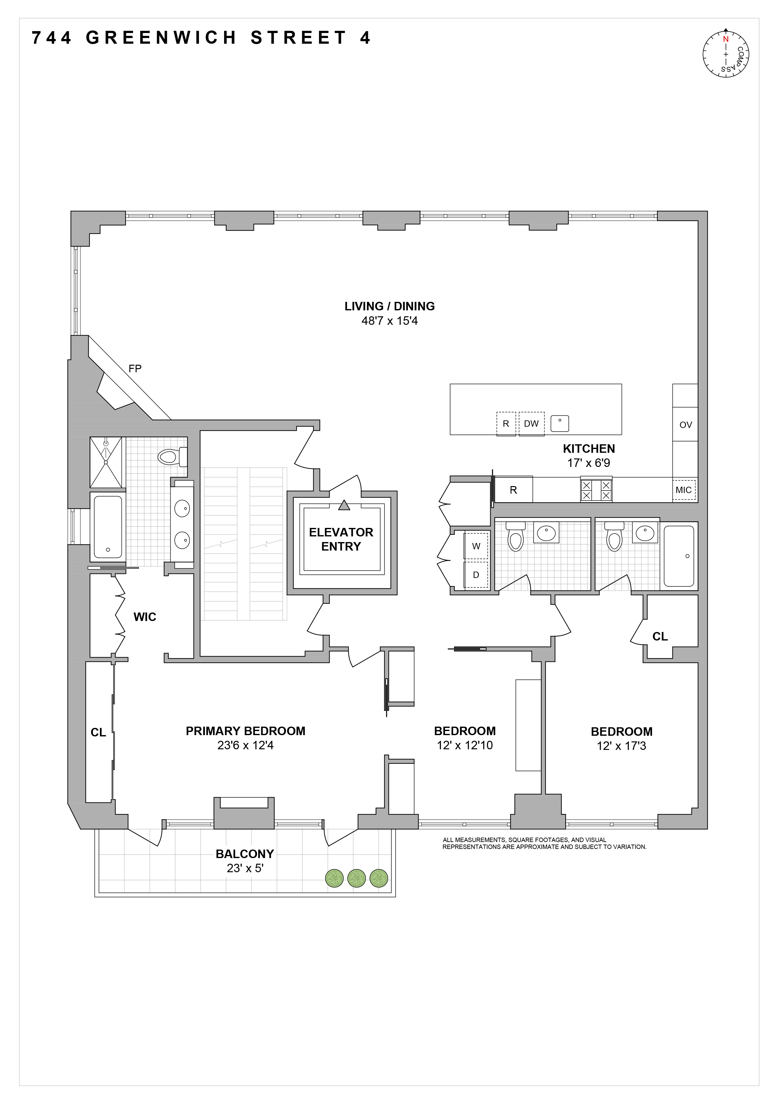 744 Greenwich Street, Unit 4 Manhattan, NY 10014 - Photo 34 of 34 unknown