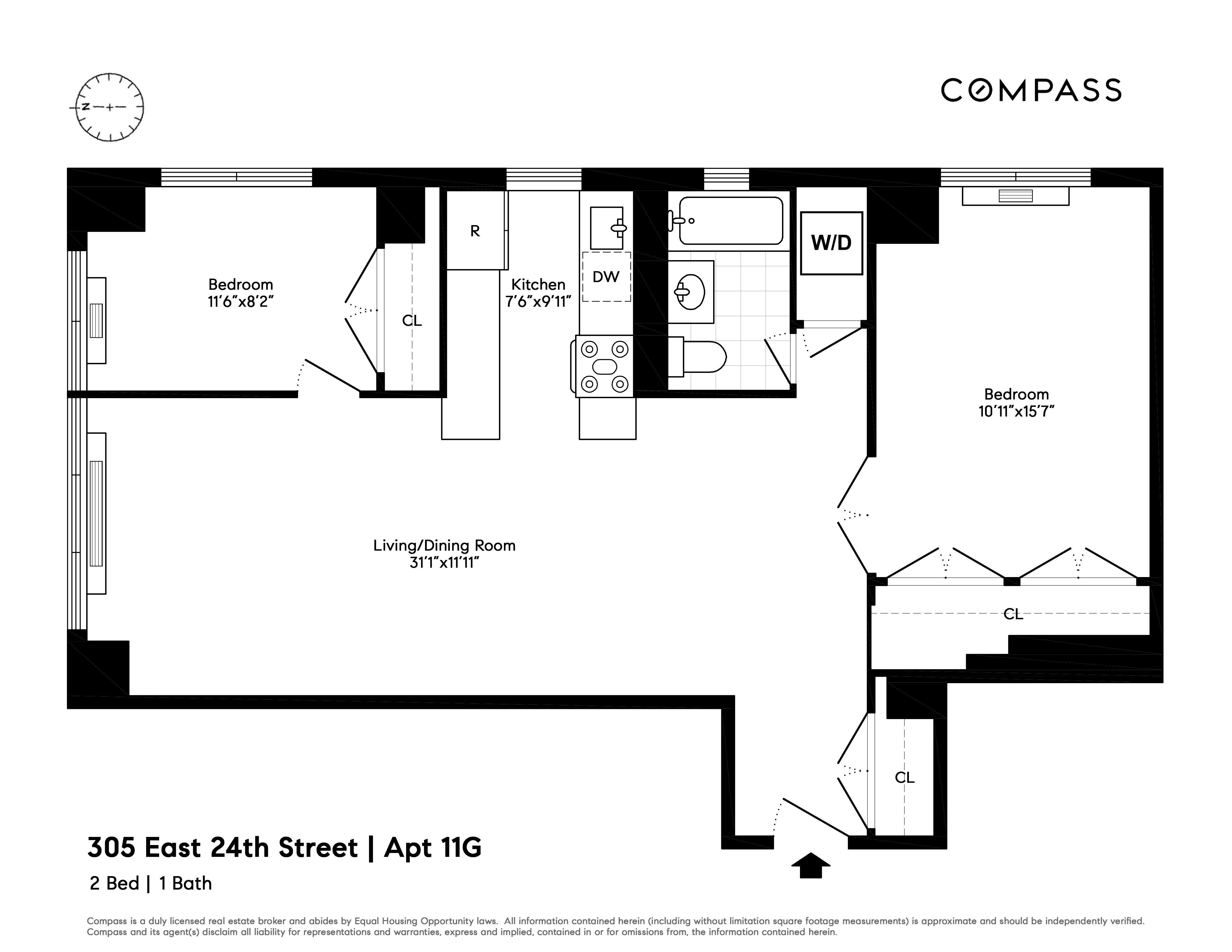 305 East 24th Street, Unit 11G Manhattan, NY 10010 - Photo 10 of 10 a picture of a park