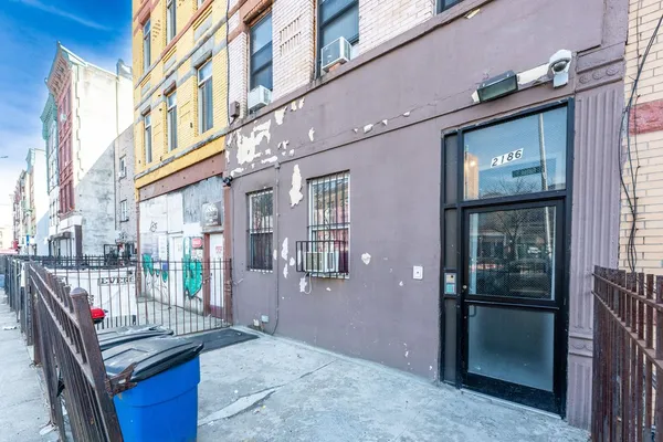 a view of front door