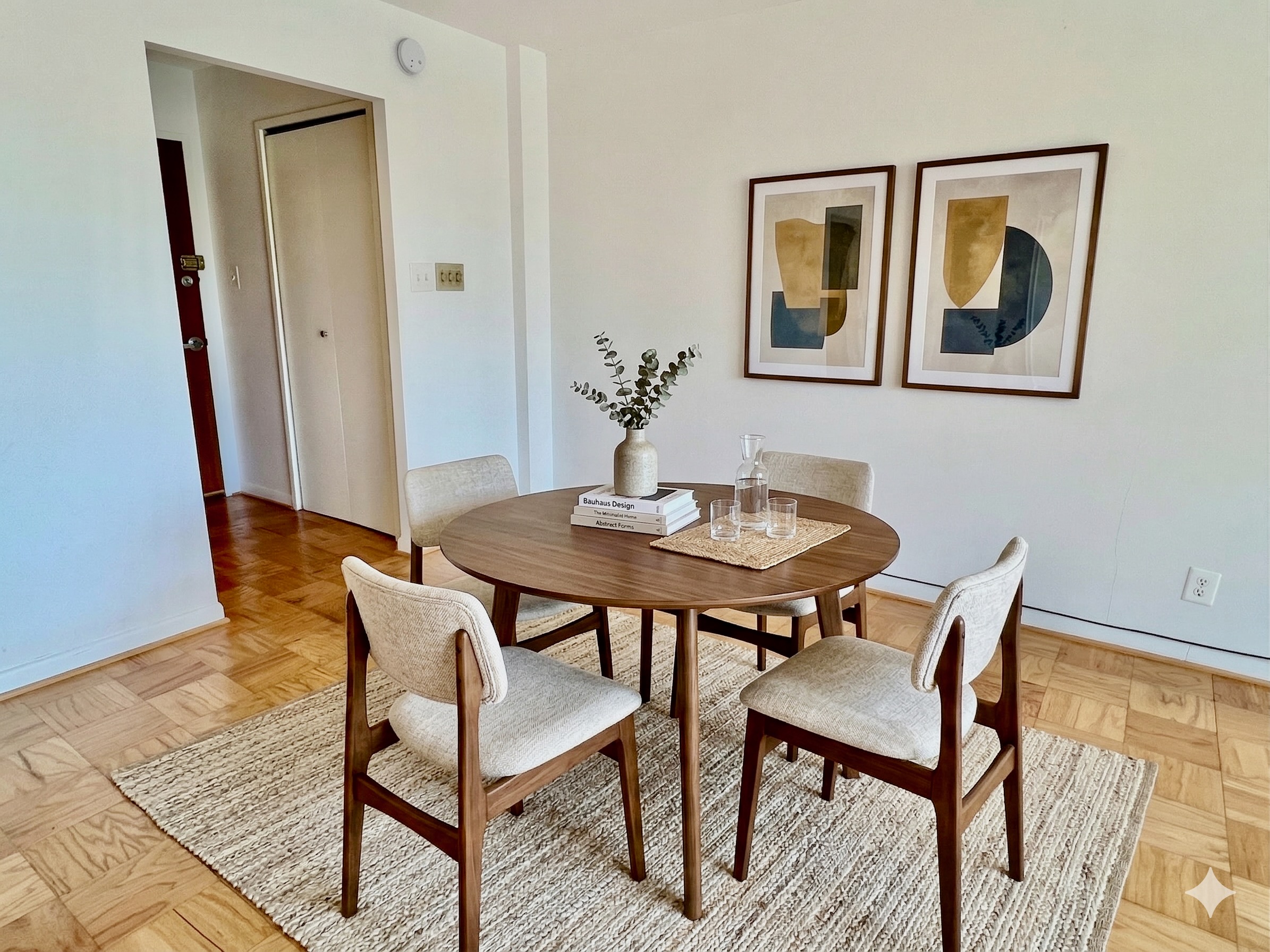 520 N Street Southwest, Unit S622 Washington, DC 20024 - Photo 3 of 25 a view of a dining room with furniture and wooden floor
