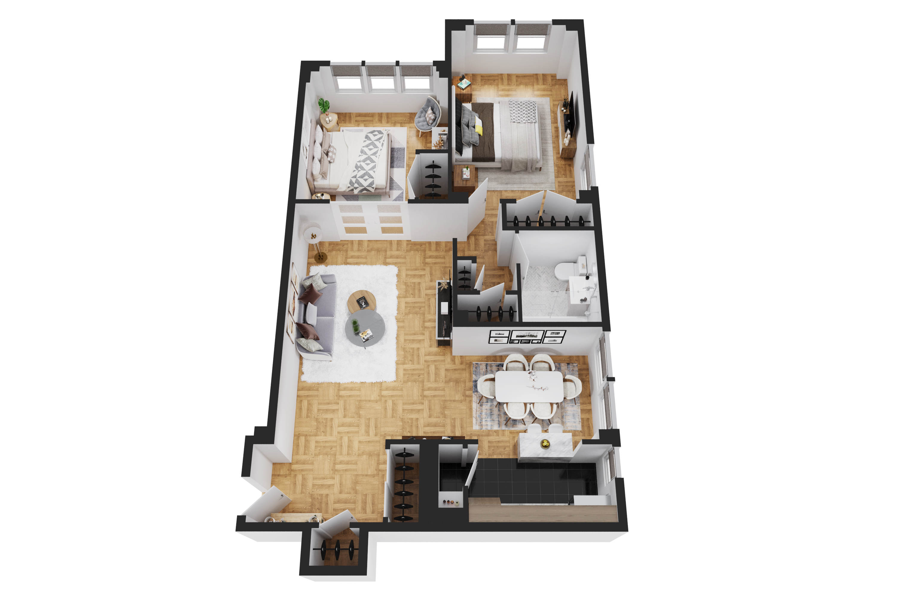 315 East 70th Street, Unit 7D Manhattan, NY 10021 - Photo 13 of 16 a picture of floor plan