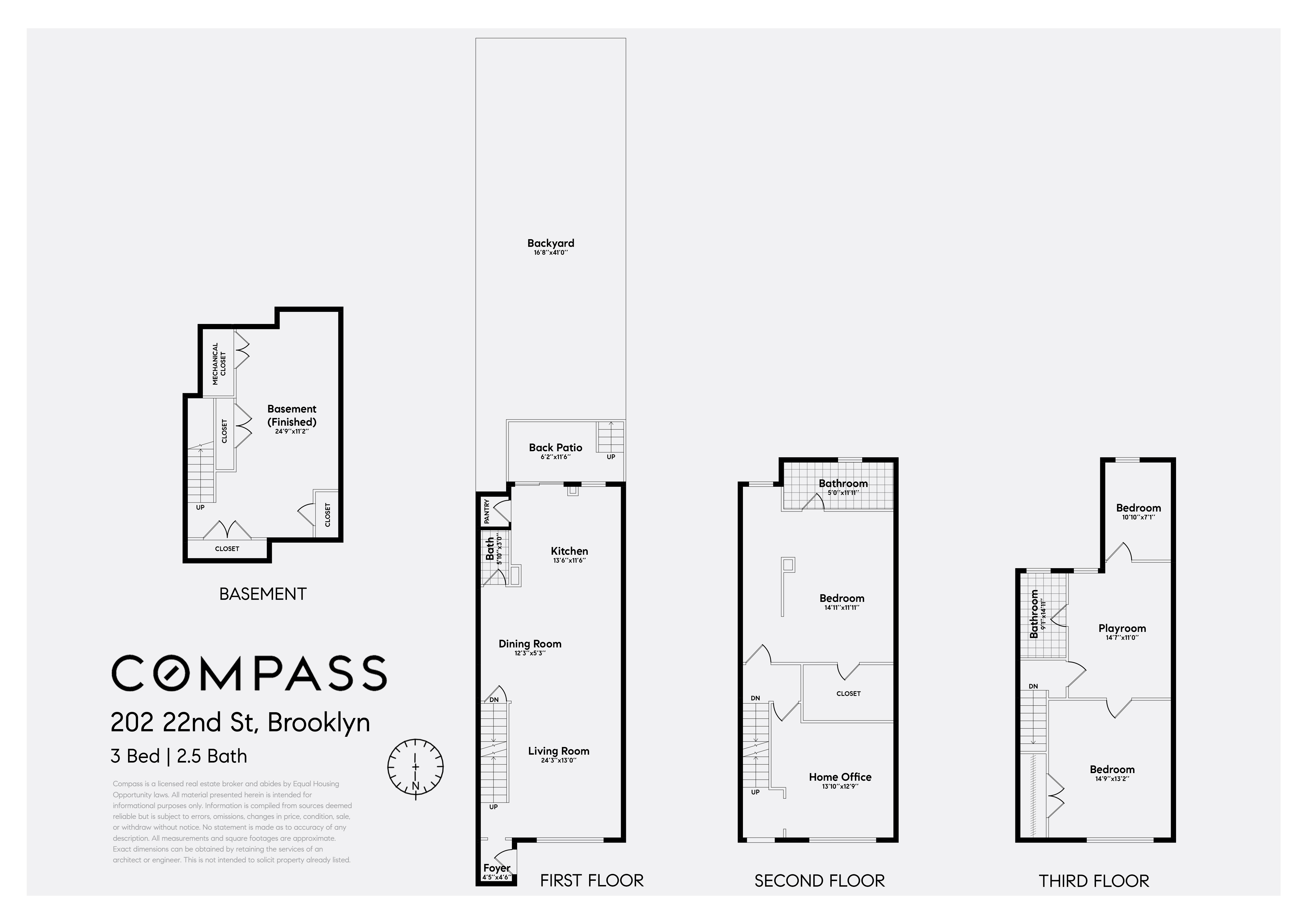202 22nd Street Brooklyn, NY 11232 - Photo 27 of 28 a picture of a bedroom with a bed