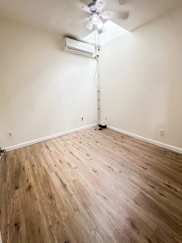 wooden floor in a empty room