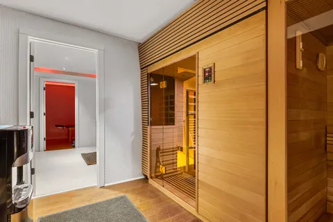 a view of front door of house