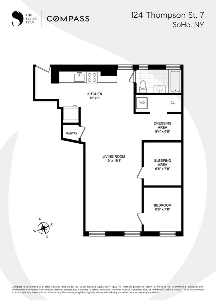 124 Thompson Street, Unit 7 Manhattan, NY 10012 - Photo 11 of 12