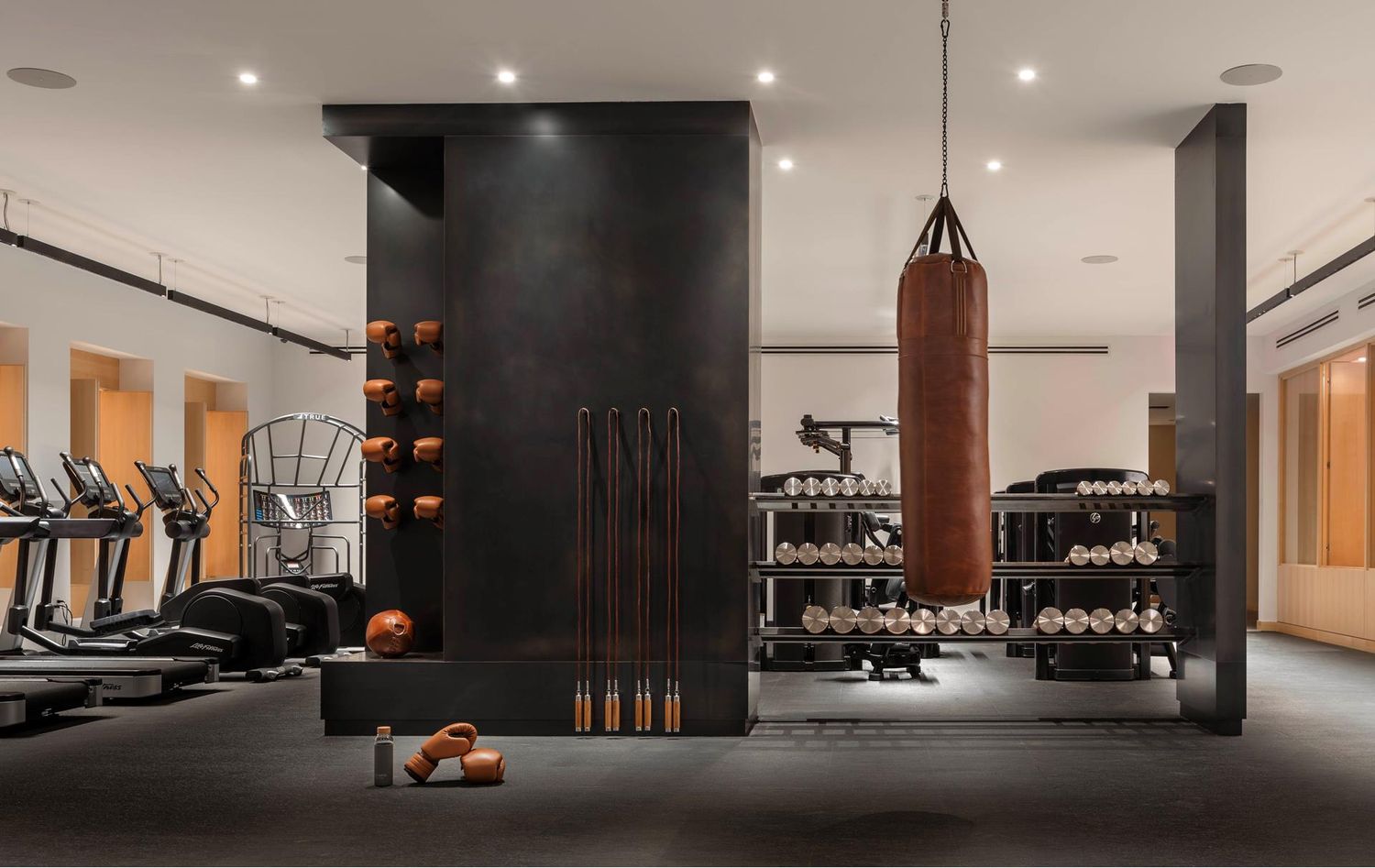 30 Front Street, Unit 25A Brooklyn, NY 11201 - Photo 39 of 45 a view of a room with gym equipment