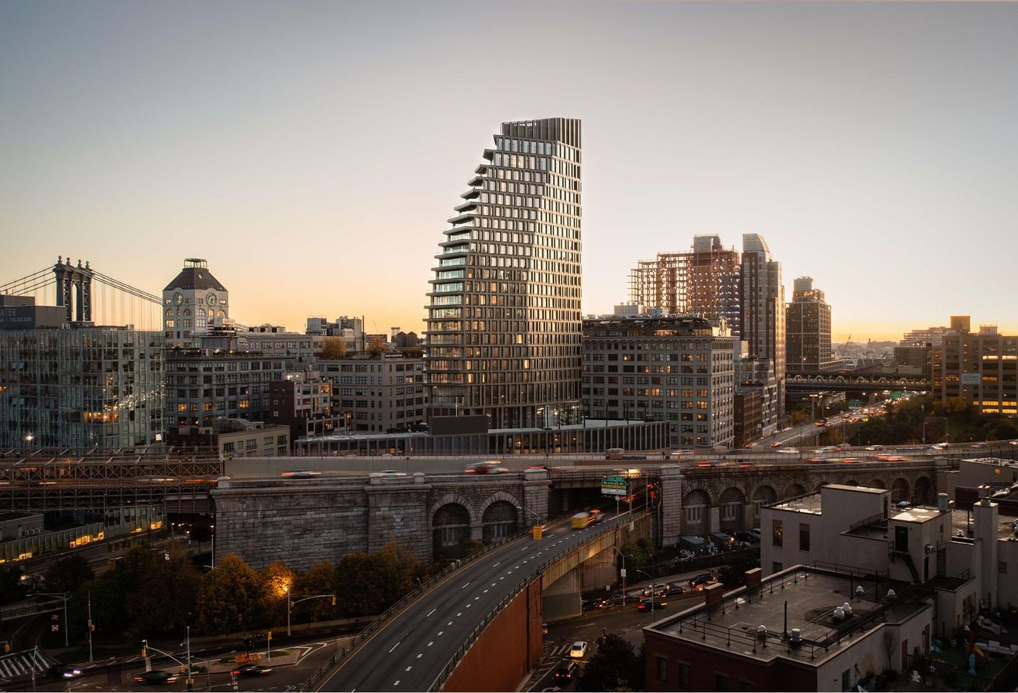 30 Front Street, Unit 25A Brooklyn, NY 11201 - Photo 33 of 45 a view of a city with tall buildings