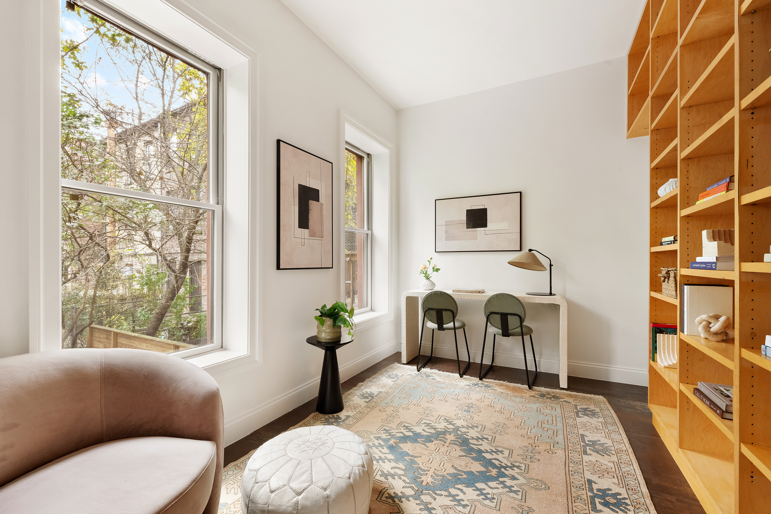 221 Prospect Place Brooklyn, NY 11238 - Photo 5 of 16 a living room with furniture and a window