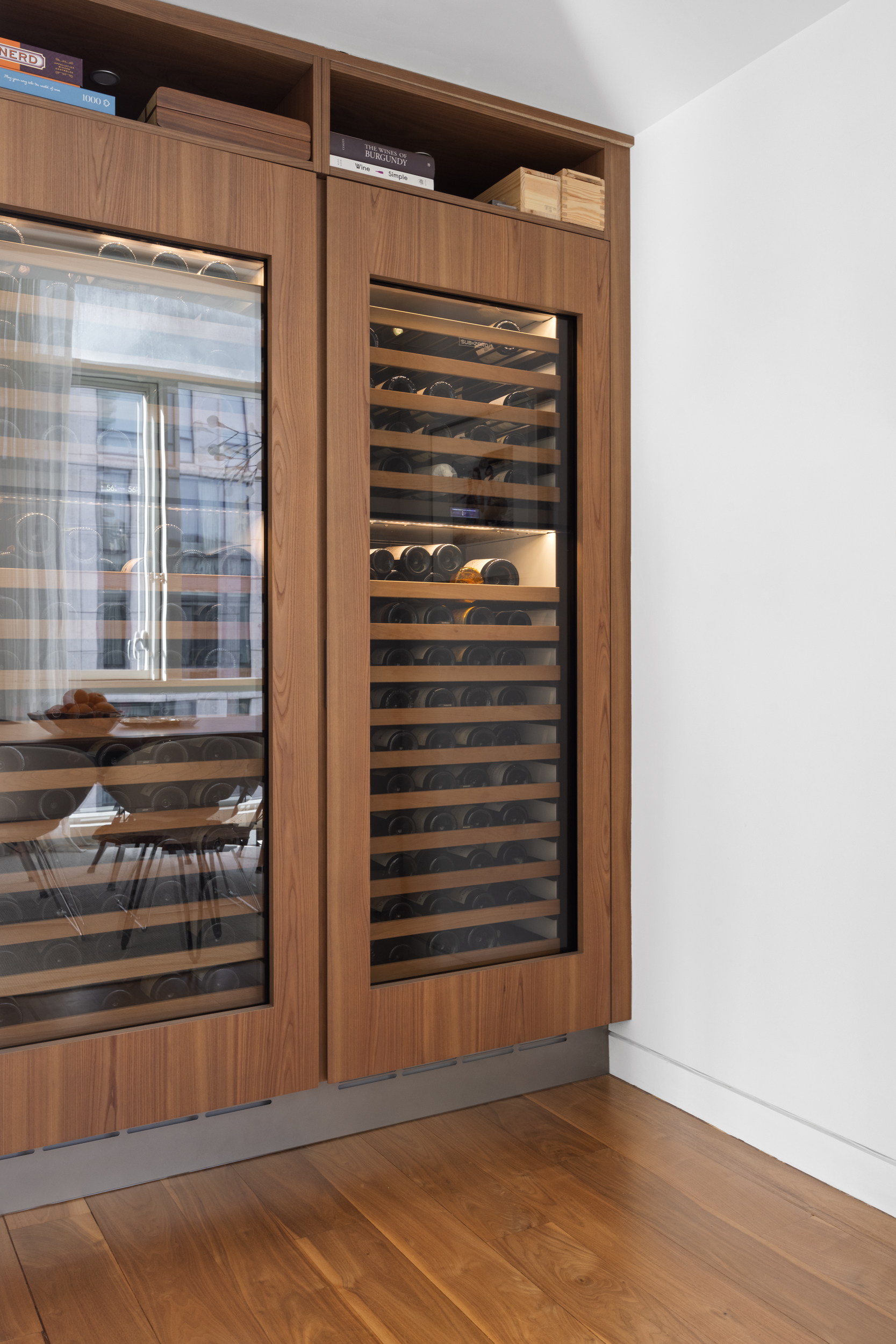 200 Chambers Street, Unit 7AI Manhattan, NY 10007 - Photo 6 of 28 a view of an empty room with wooden floor and a window