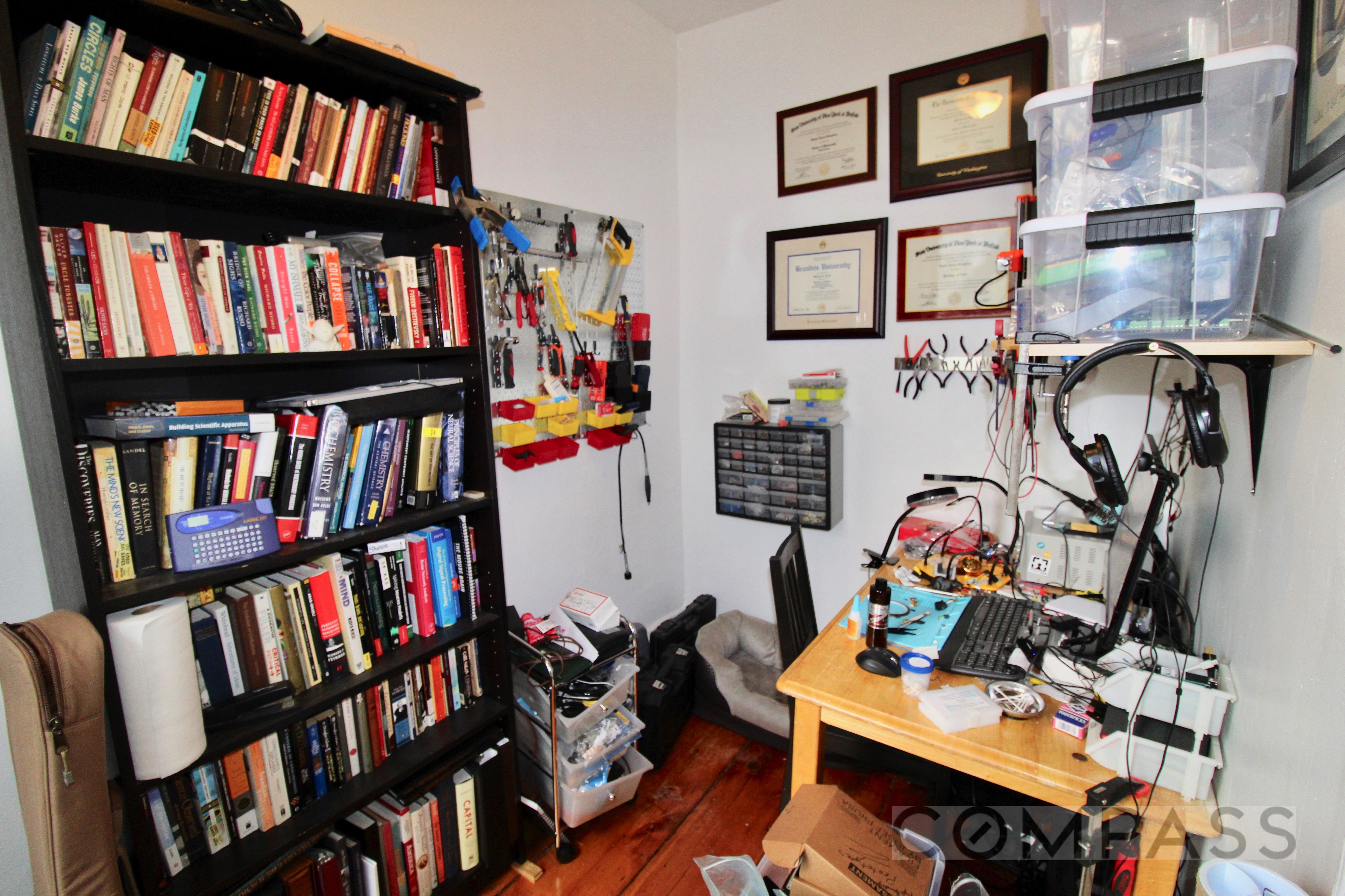 53 Duffield Street, Unit 3 Brooklyn, NY 11201 - Photo 6 of 11 a view of a workspace with furniture and toys