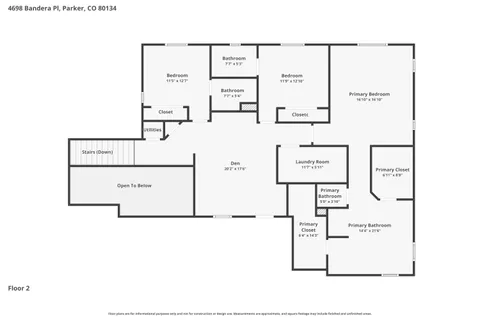 $1,650,000 | 4698 Bandera Place, Parker, CO 80134