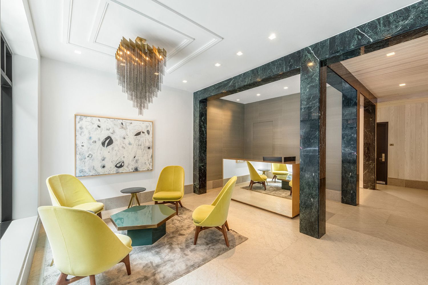 50 Clinton Street, Unit 4A Manhattan, NY 10002 - Photo 9 of 12 a living room with furniture