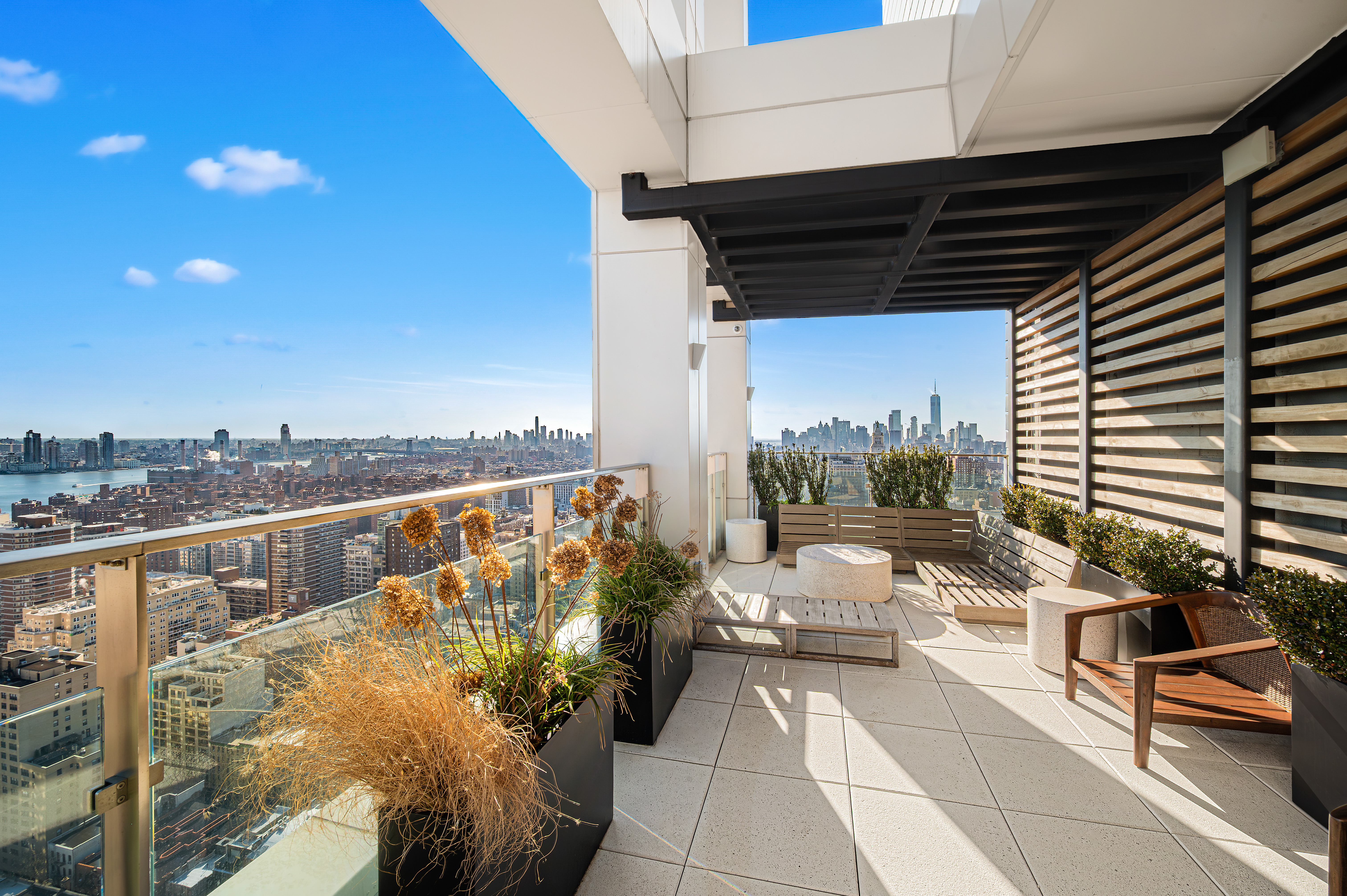 368 3rd Avenue, Unit 11A Manhattan, NY 10016 - Photo 11 of 17 a view of balcony with furniture