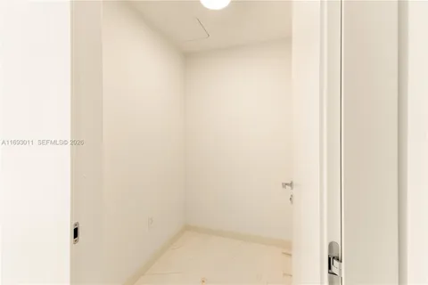 a small space with a window