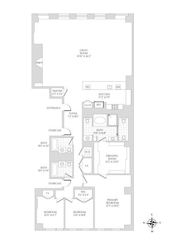 $4,265,000 | 103-105 Greene Street, Unit 4A | SoHo