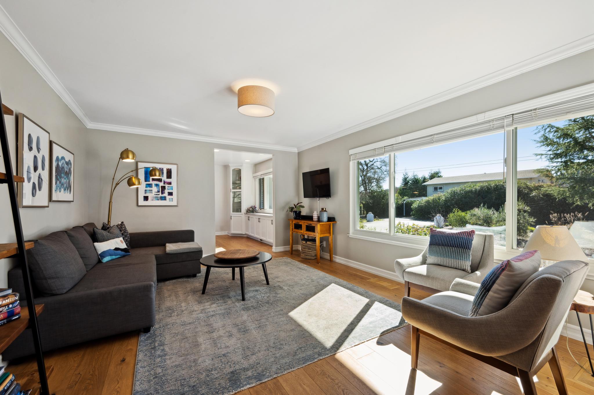 123 Frey Road Santa Rosa, CA 95409 - Photo 10 of 62 a living room with furniture and a large window
