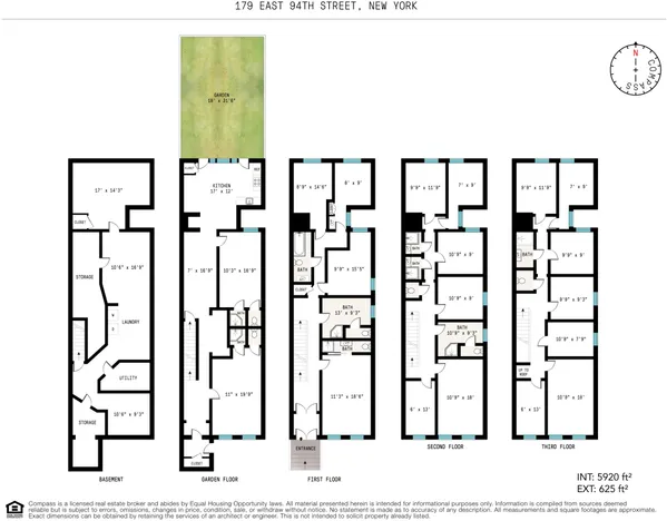 $5,245,000 | 179 East 94th Street, Unit TWHM | Upper East Side
