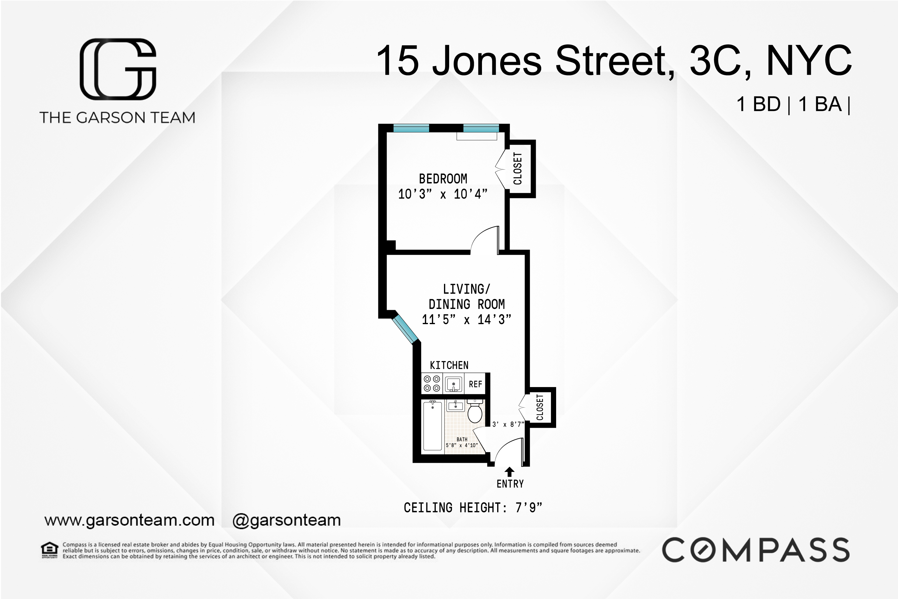 15 Jones Street, Unit 3C Manhattan, NY 10014 - Photo 5 of 5 a picture of a park