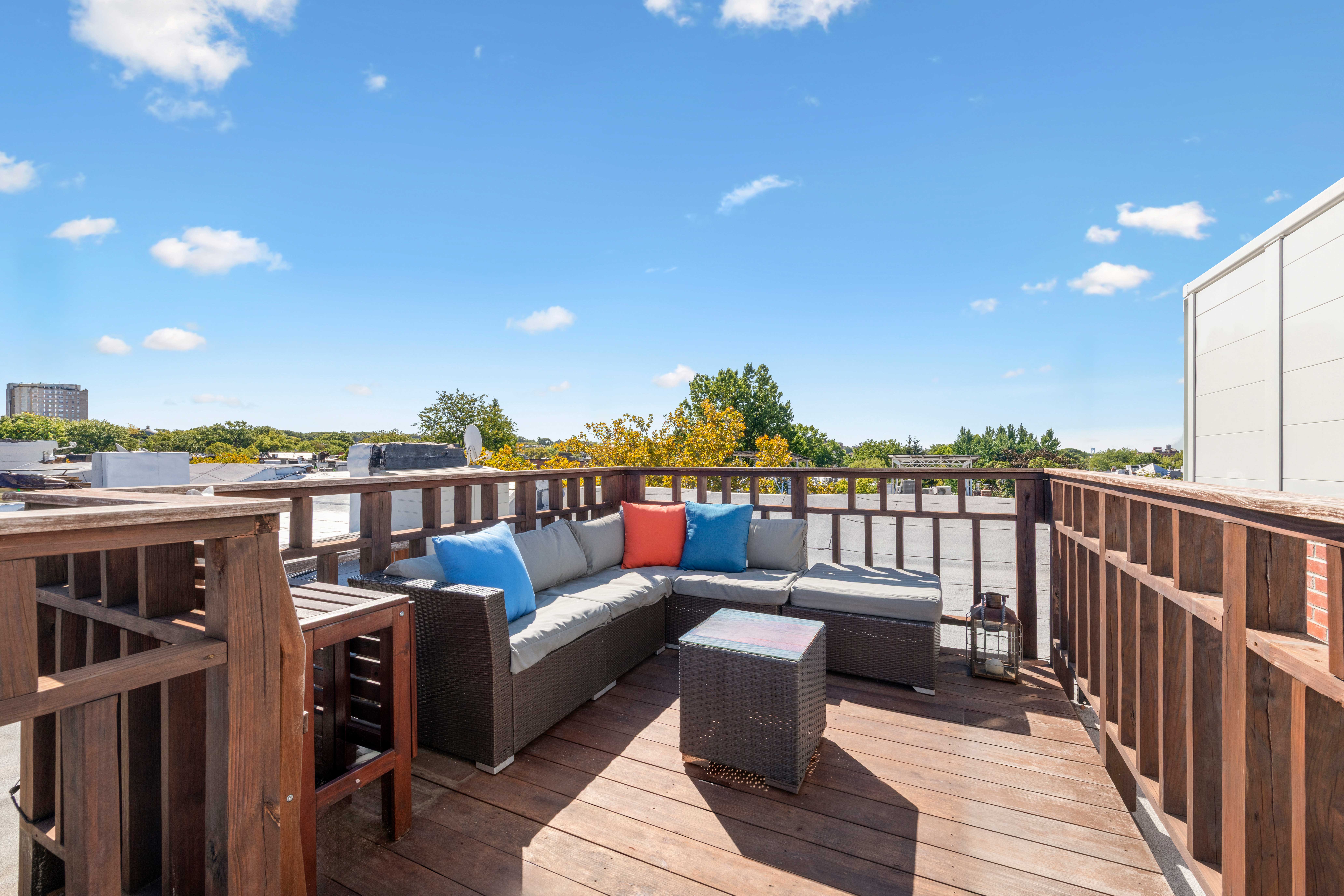 705 Carroll Street, Unit 4L Brooklyn, NY 11215 - Photo 13 of 15 a view of roof deck with patio