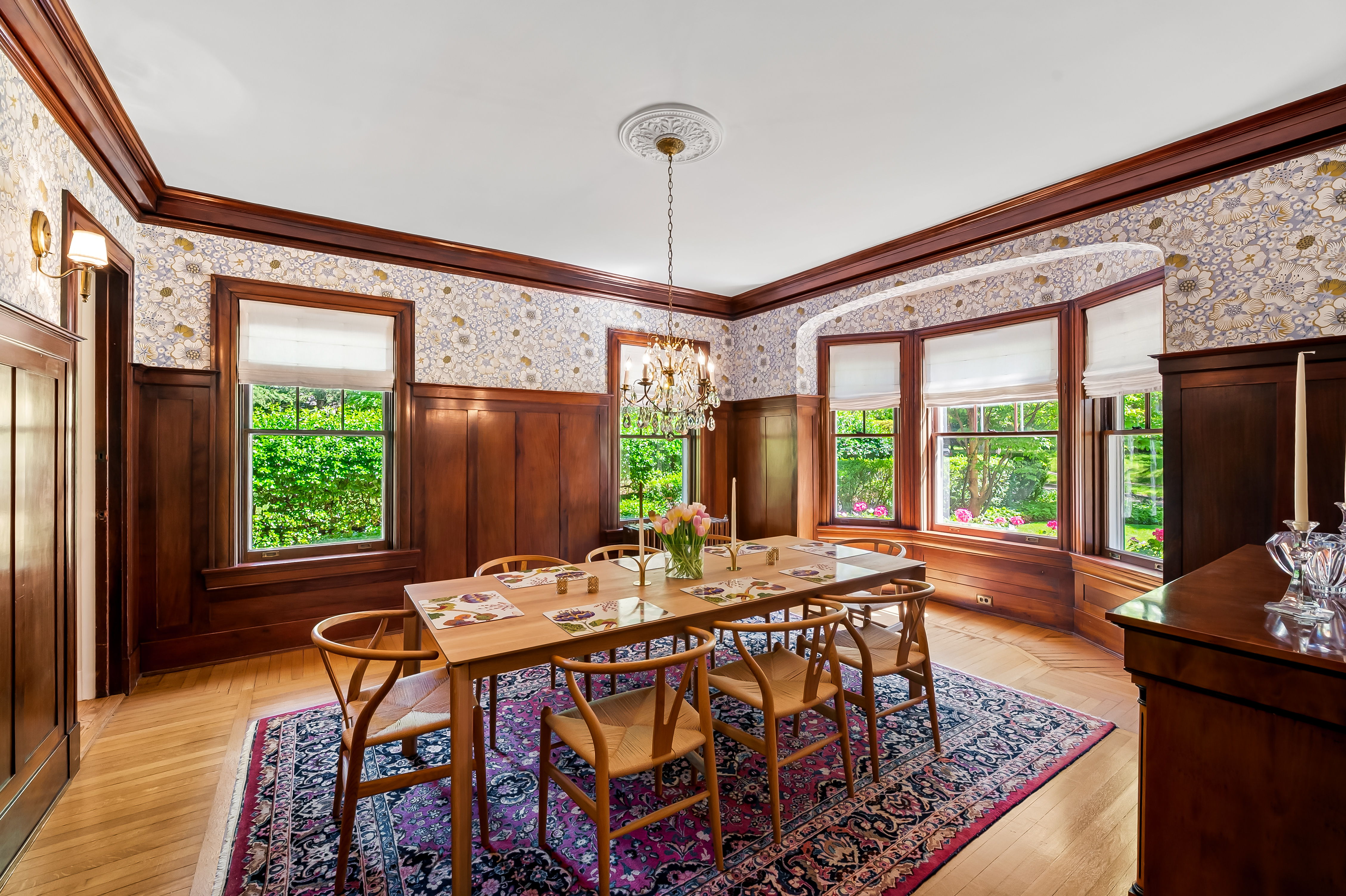 6 Elmhurst Road Baltimore, MD 21210 - Photo 30 of 100 a view of a dining room with furniture window and outside view