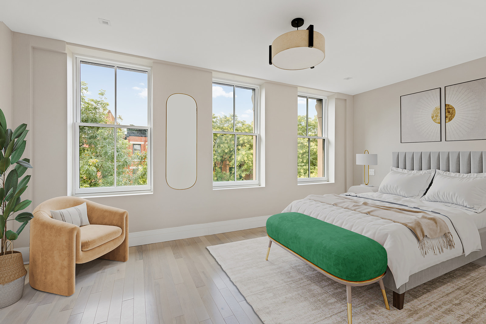 281 Jefferson Avenue Brooklyn, NY 11216 - Photo 14 of 25 a bedroom with a bed and a window