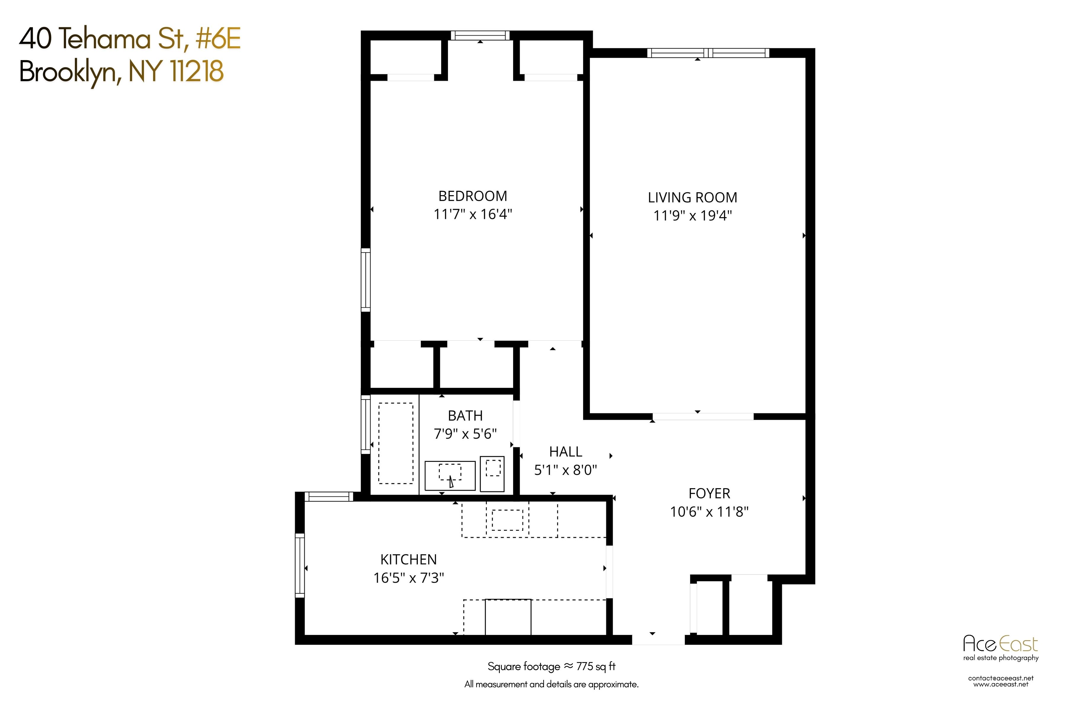 40 Tehama Street, Unit 6E Brooklyn, NY 11218 - Photo 16 of 16 unknown