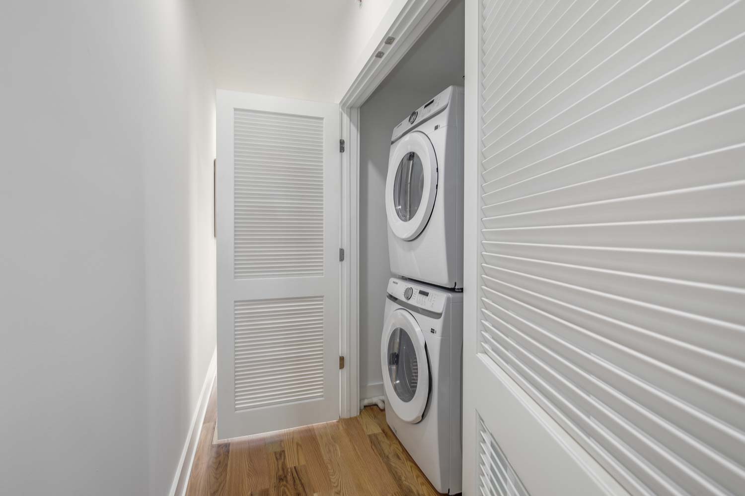 428 Manor Place Northwest, Unit 1 Washington, DC 20010 - Photo 22 of 27 a utility room with dryer and washer