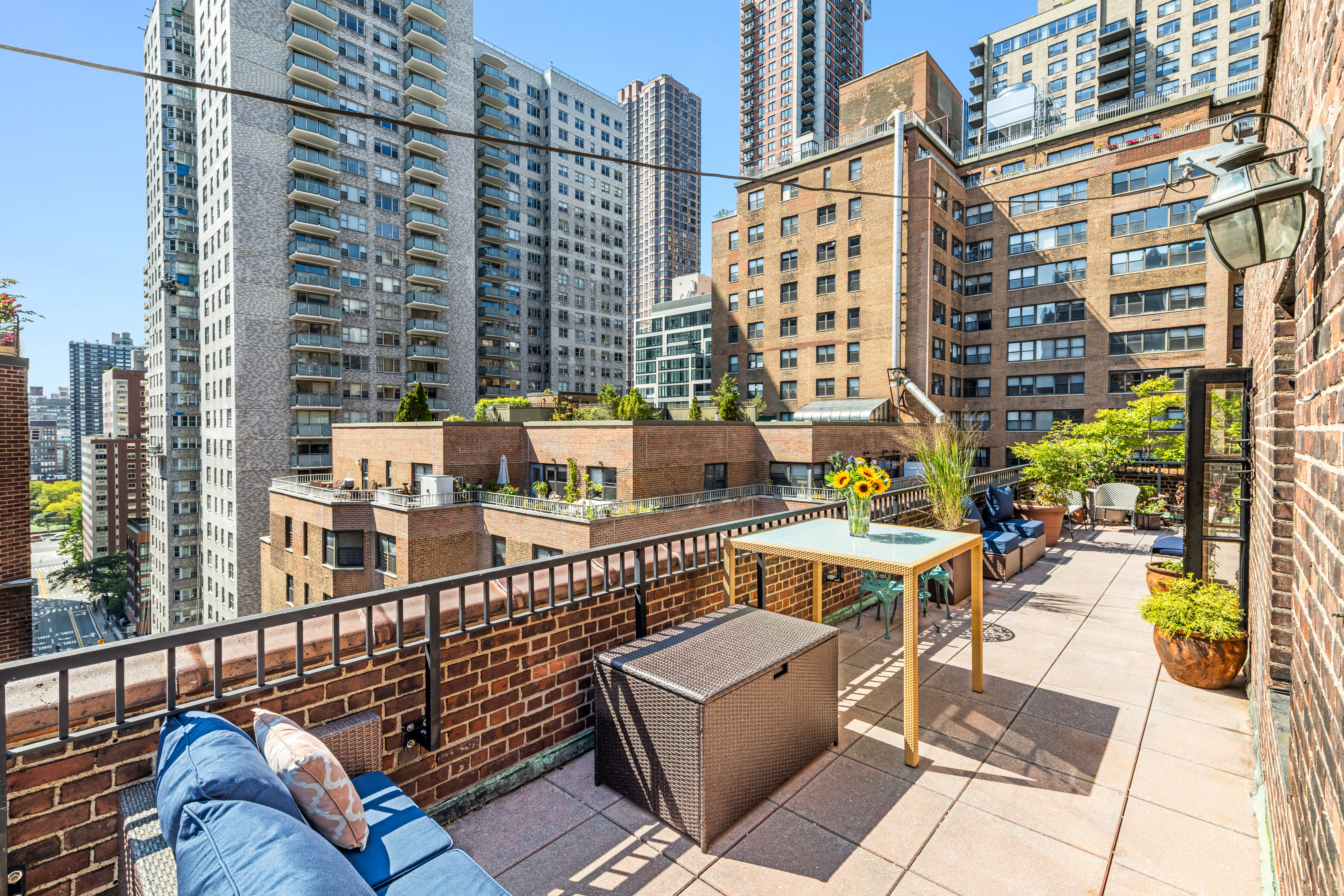 324 East 41st Street, Unit 1103C Manhattan, NY 10017 - Photo 3 of 13 a view of balcony with outdoor seating