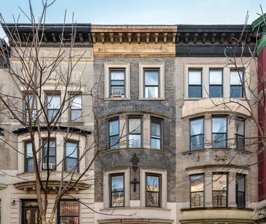 a front view of a building