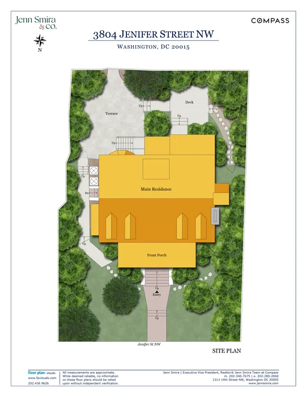 Contact Agent | 3804 Jenifer Street Northwest, Washington, DC 20015