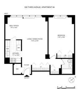 $625,000 | 330 3rd Avenue, Unit 8A | Kips Bay