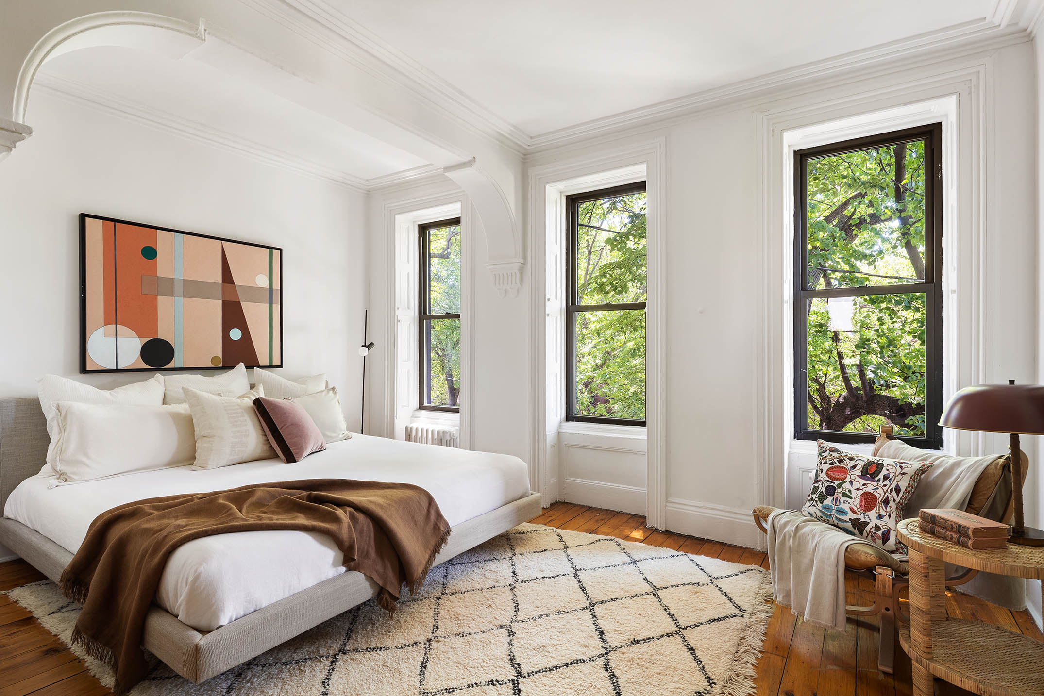 47 3rd Place Brooklyn, NY 11231 - Photo 13 of 20 a bedroom with a bed and a couch