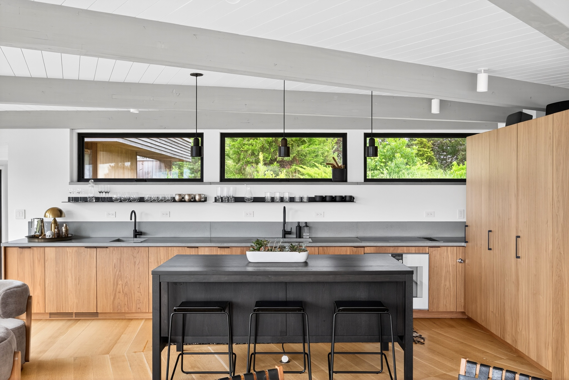 375 King Phillip Road Wellfleet, MA 02667 - Photo 8 of 27 a kitchen with a table and chairs in it