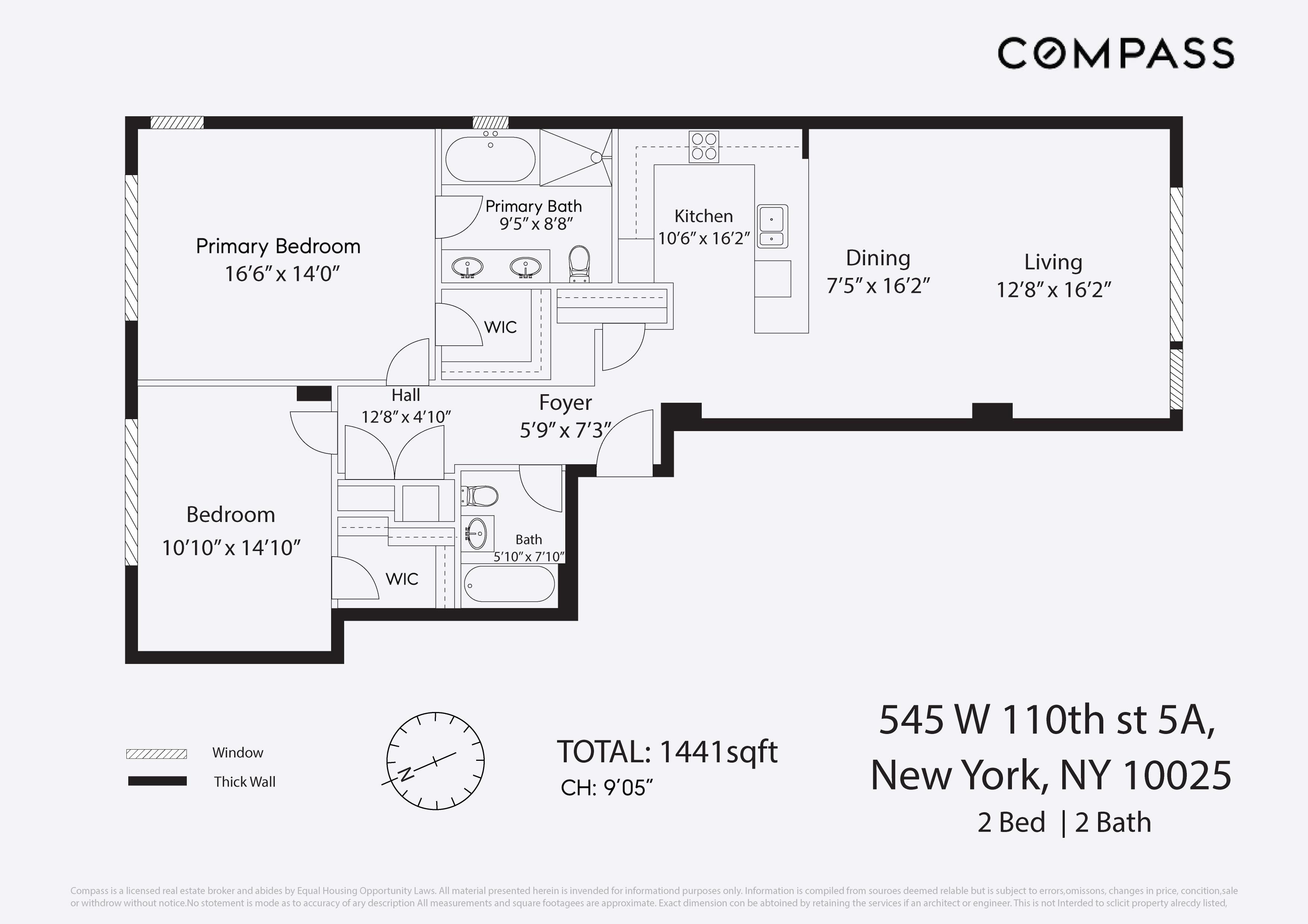 545 West 110th Street, Unit 5A Manhattan, NY 10025 - Photo 20 of 20 a picture of a book and a bed